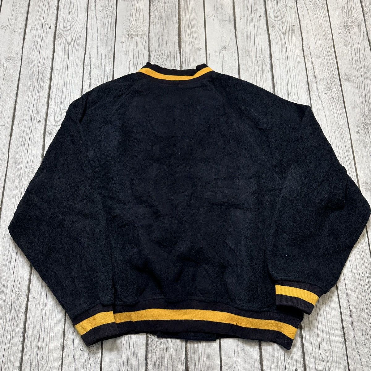 Vintage Vintage Polo fleece bomber jacket Size US L / EU 52-54 / 3 - 2 Thumbnail