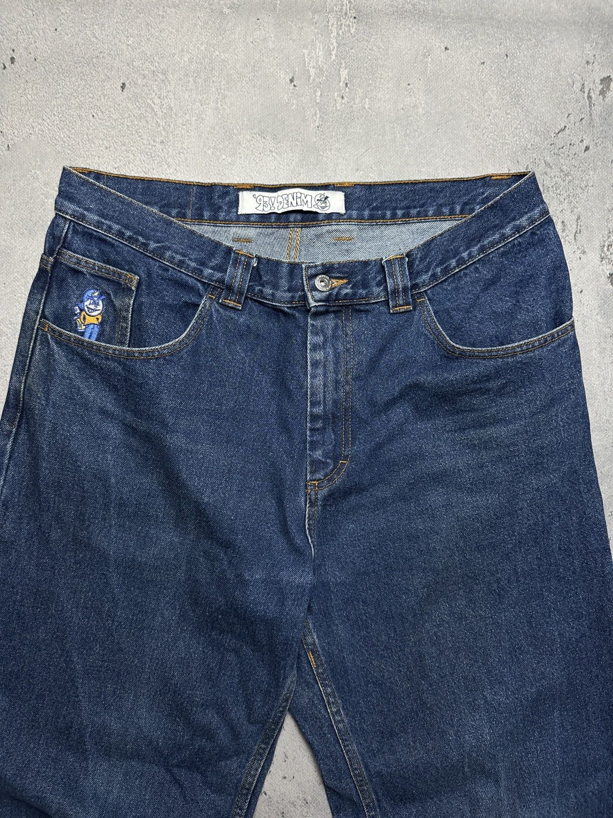 If Six Was Nine Polar Skate Co 93! Denim Rap Jeans Hype y2k Vintage 32x32 Size US 32 / EU 48 - 6 Thumbnail