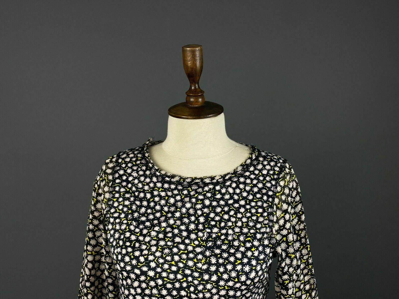 Designer Ladies Dorothee Schumacher Floral Cotton Silk Blouse Size 3 Size M / US 6-8 / IT 42-44 - 2 Thumbnail