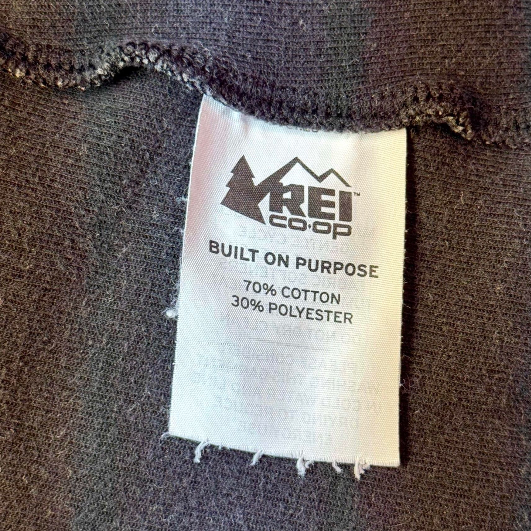 Vintage REI Co-Op Hoodie Mens XL Gray Full Zip Sweatshirt Hiking Casual Shirt City Mens Size US XL / EU 56 / 4 - 7 Thumbnail