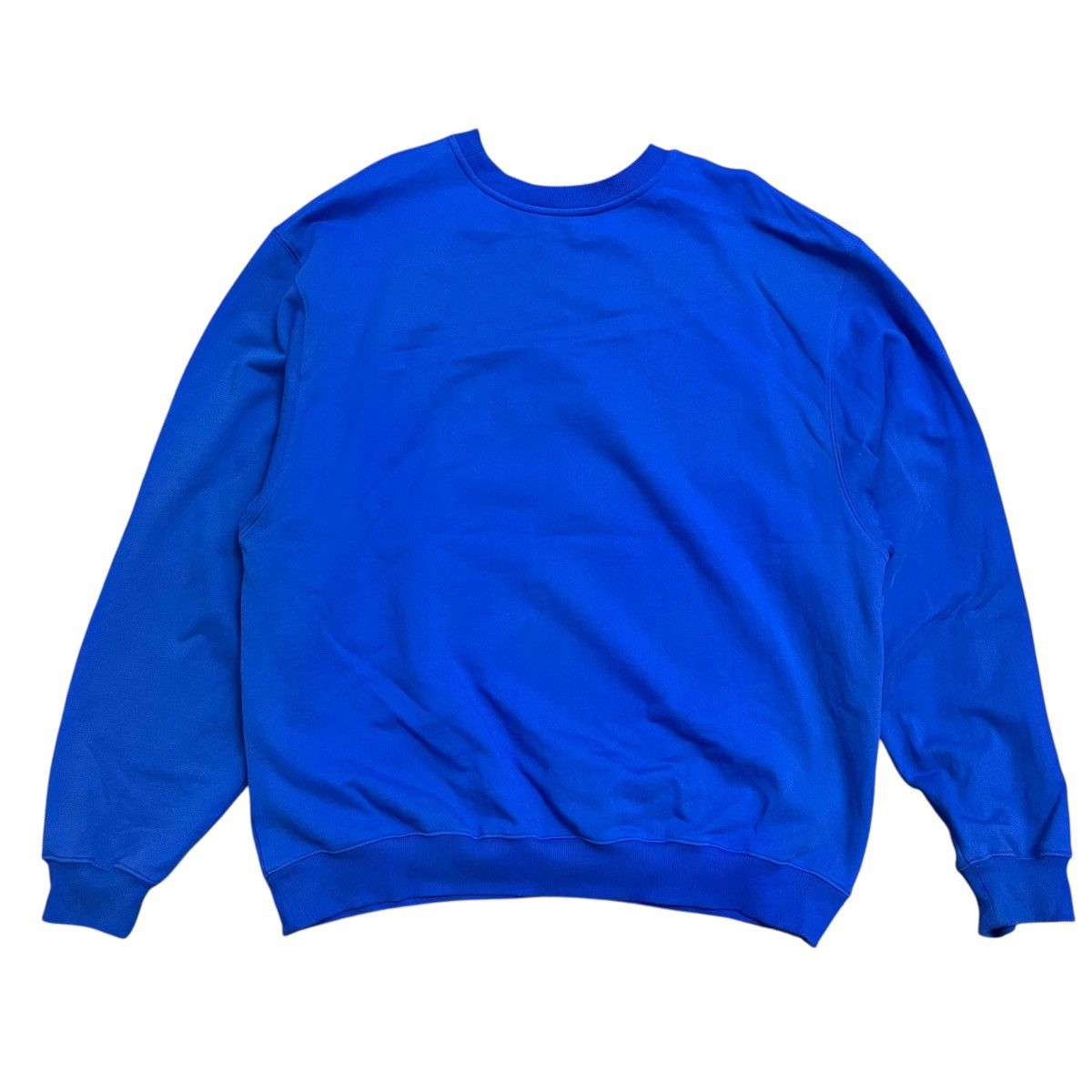 WE11DONE Authentic We11done Big Size Blue Sweatshirt Size US L / EU 52-54 / 3 - 2 Thumbnail