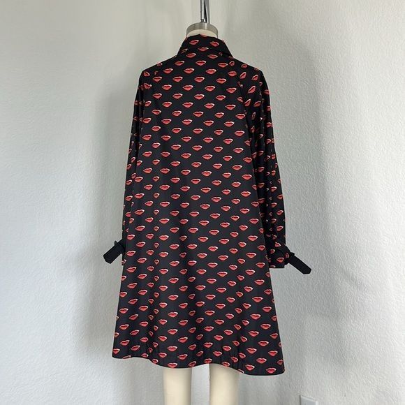 Prada Prada 18/19 Lips Mouths Trench Coat Jacket Size S / US 4 / IT 40 - 9 Thumbnail