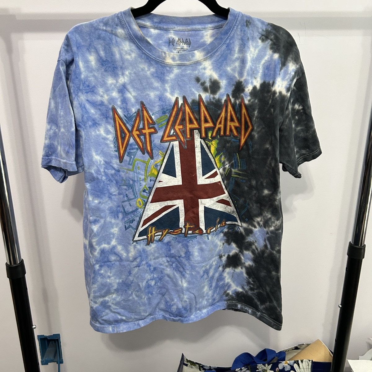 Def Leppard Def Leppard Hysteria Tie Dye Tshirt Size Large - "Wilburn" Size US L / EU 52-54 / 3 - 2 Thumbnail