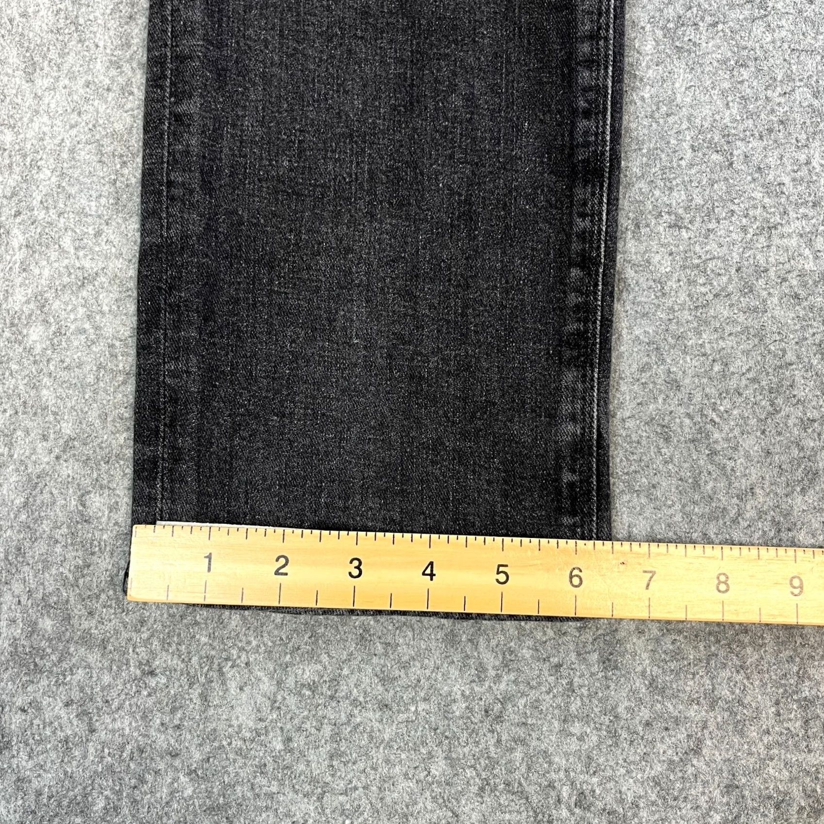Hugo Boss HUGO BOSS Jeans Regular Tapered 34 30 Charcoal Grey Denim 5-Pocket Design Wool? Size US 34 / EU 50 - 3 Thumbnail