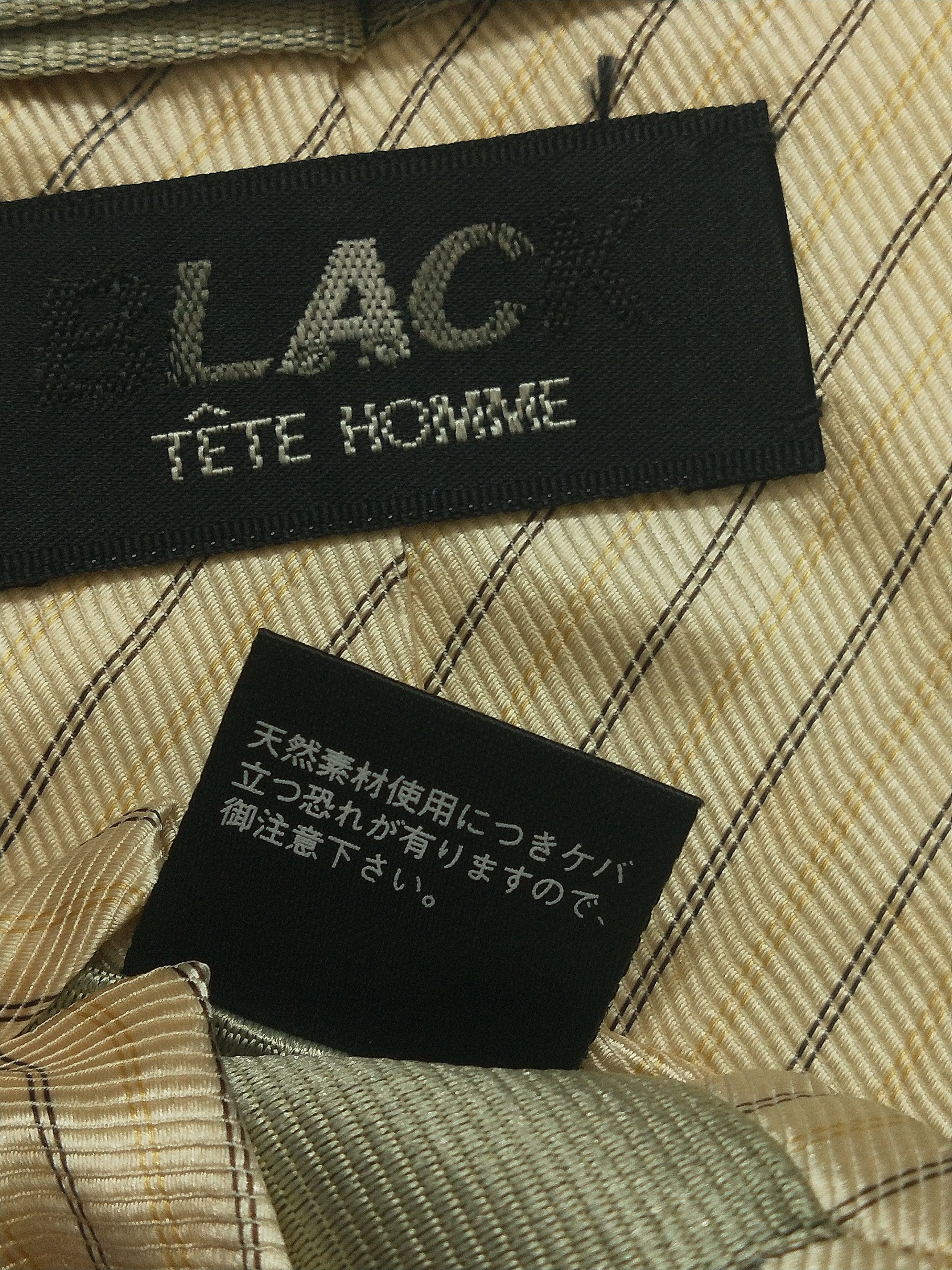 Japanese Brand × Tete Homme Silk Tie Tete Homme Size ONE SIZE - 4 Thumbnail