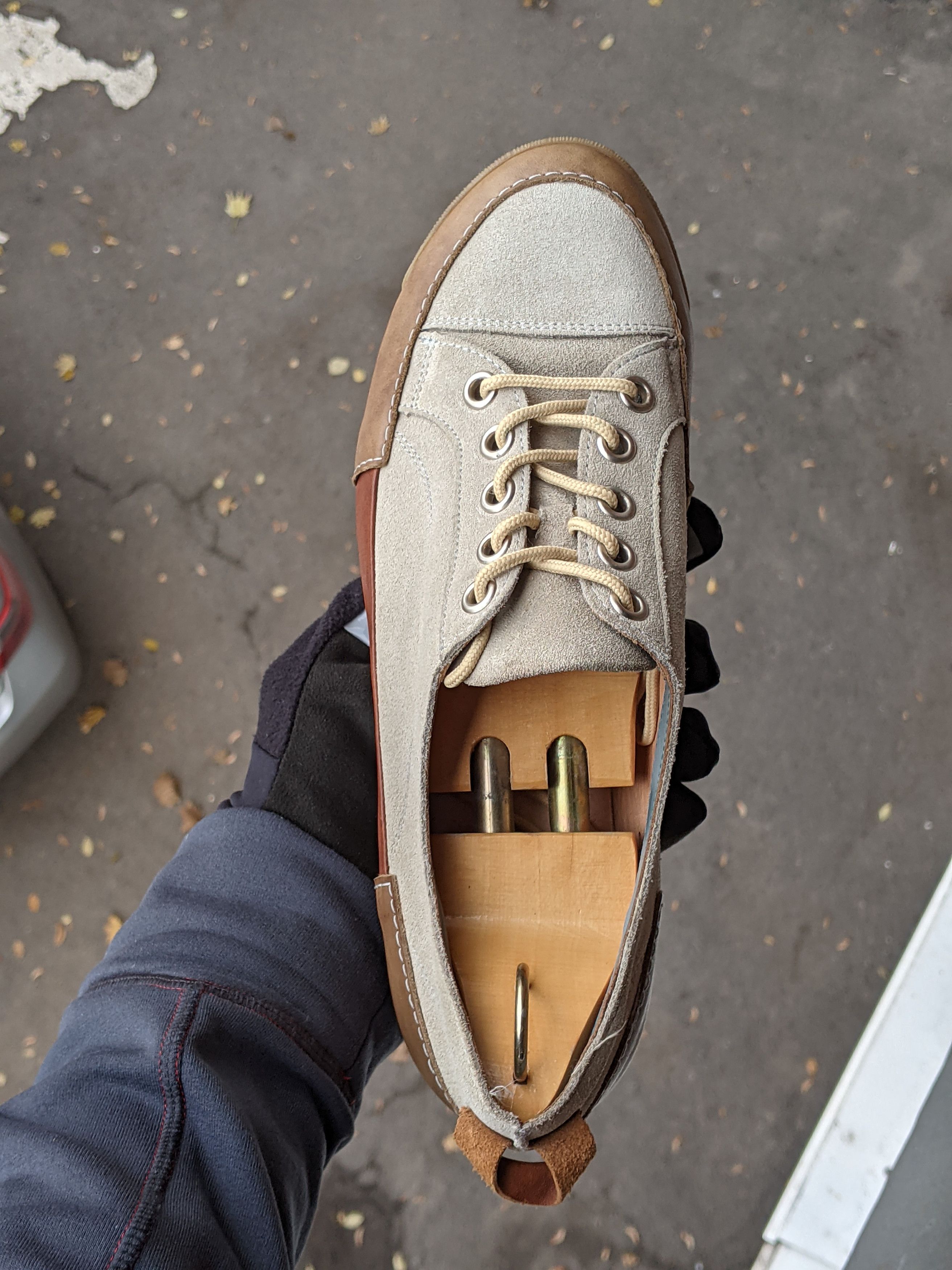 Japanese Brand Think! Leather Casual Sneakers Shoes Prada Dior Puma Size US 9 / EU 42 - 12 Thumbnail
