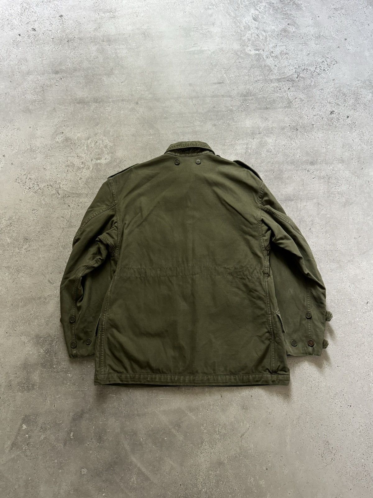 Vintage 1966 Dated Vintage Dutch Army Seyntex KL Military Jacket Size US M / EU 48-50 / 2 - 8 Thumbnail