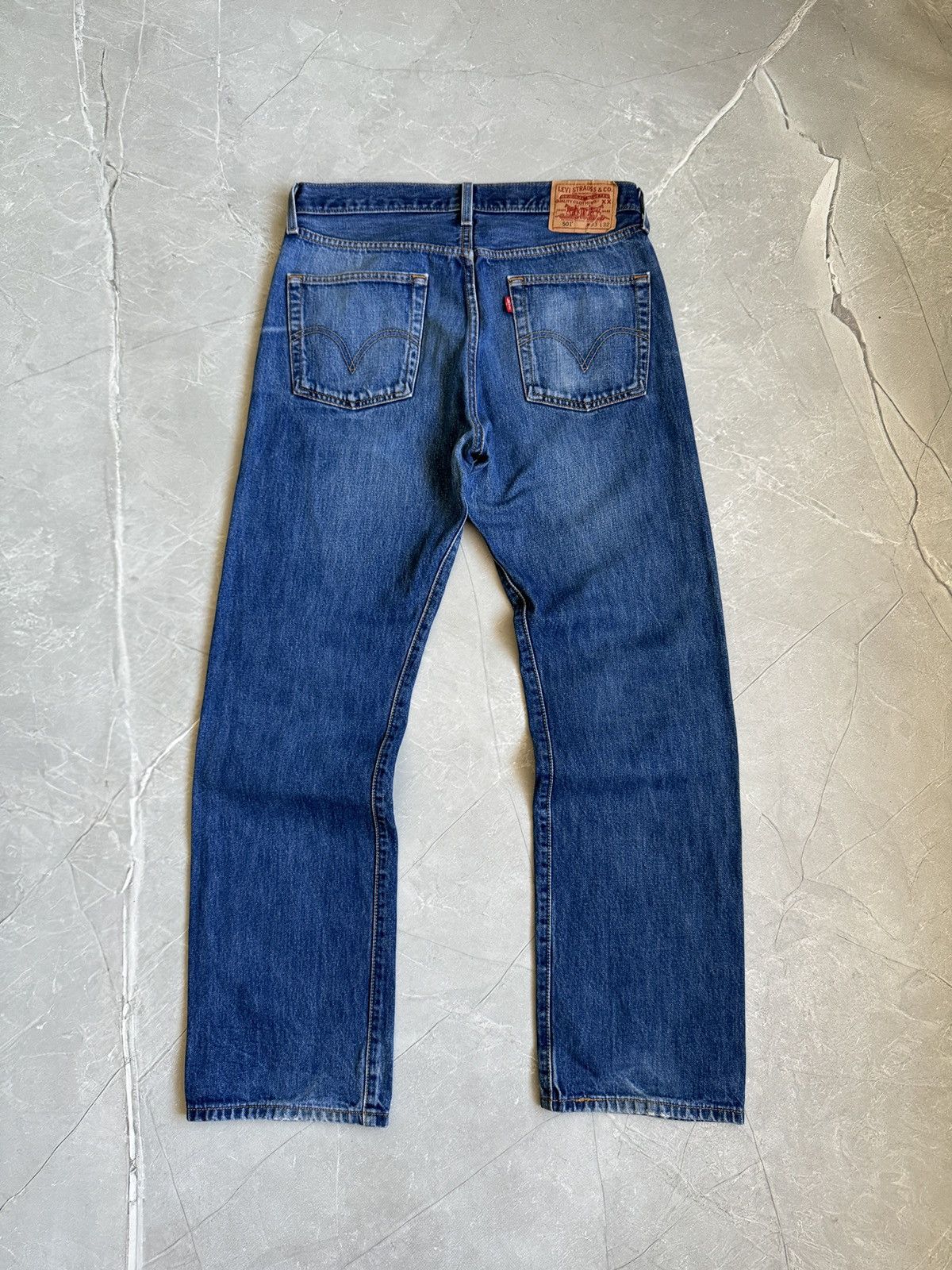 Levi's Levi’s 501 Vintage Jeans Blue Washed 33x32 Size US 33 - 1 Thumbnail