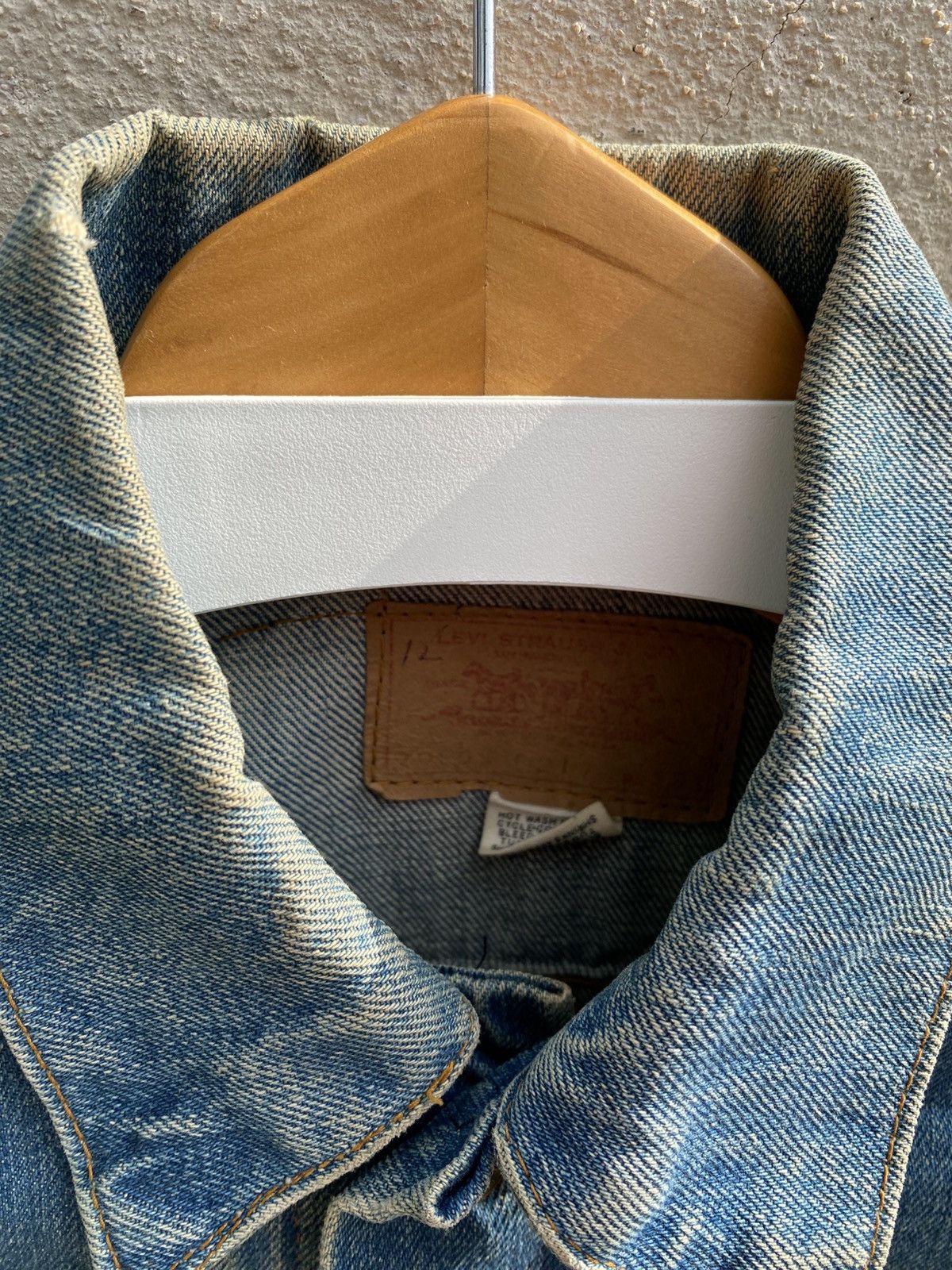 Levi's × Levi's Vintage Clothing × Vintage size 38 Vintage levi's trucker denime jakcet made in USA Size US M / EU 48-50 / 2 - 3 Thumbnail