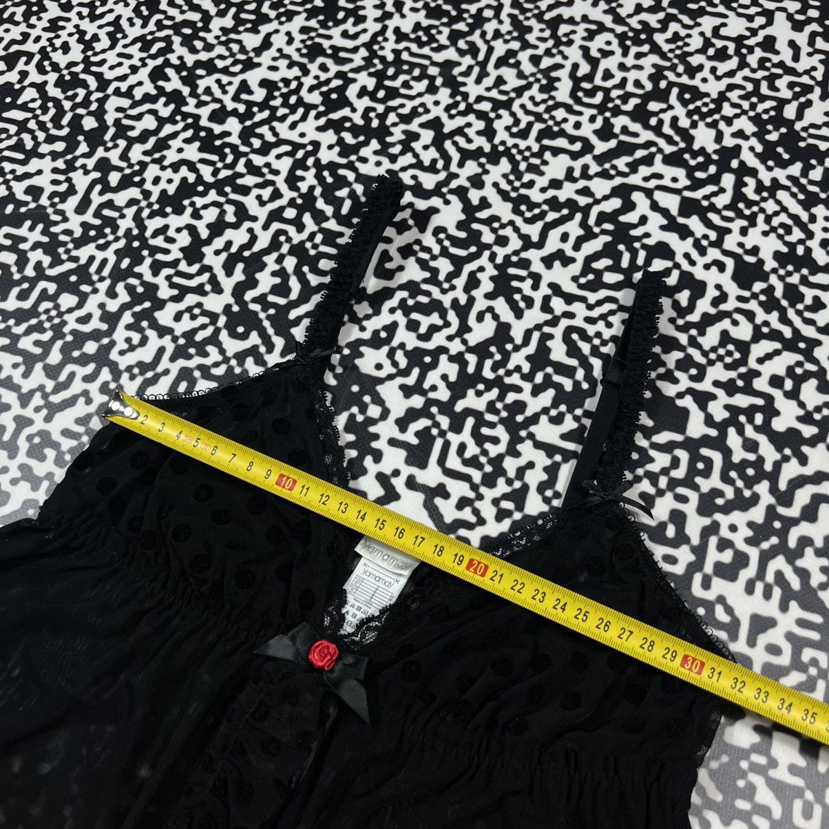 Vintage Vintage Y2K Sexy Mesh Retro Body Doll Night Wear Tank Top Size S / US 4 / IT 40 - 14 Thumbnail