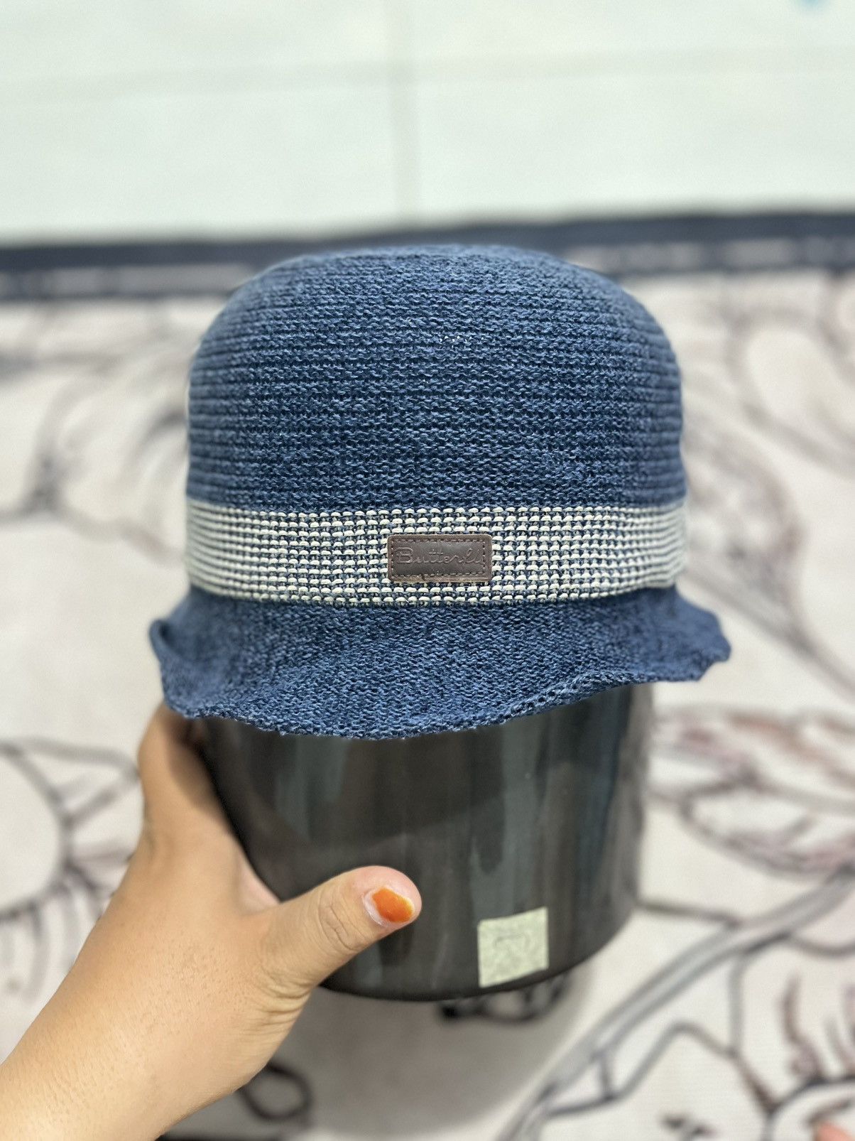 Buttero Rare Vintage BUTTERFLY Bucket hat Size ONE SIZE - 1 Thumbnail