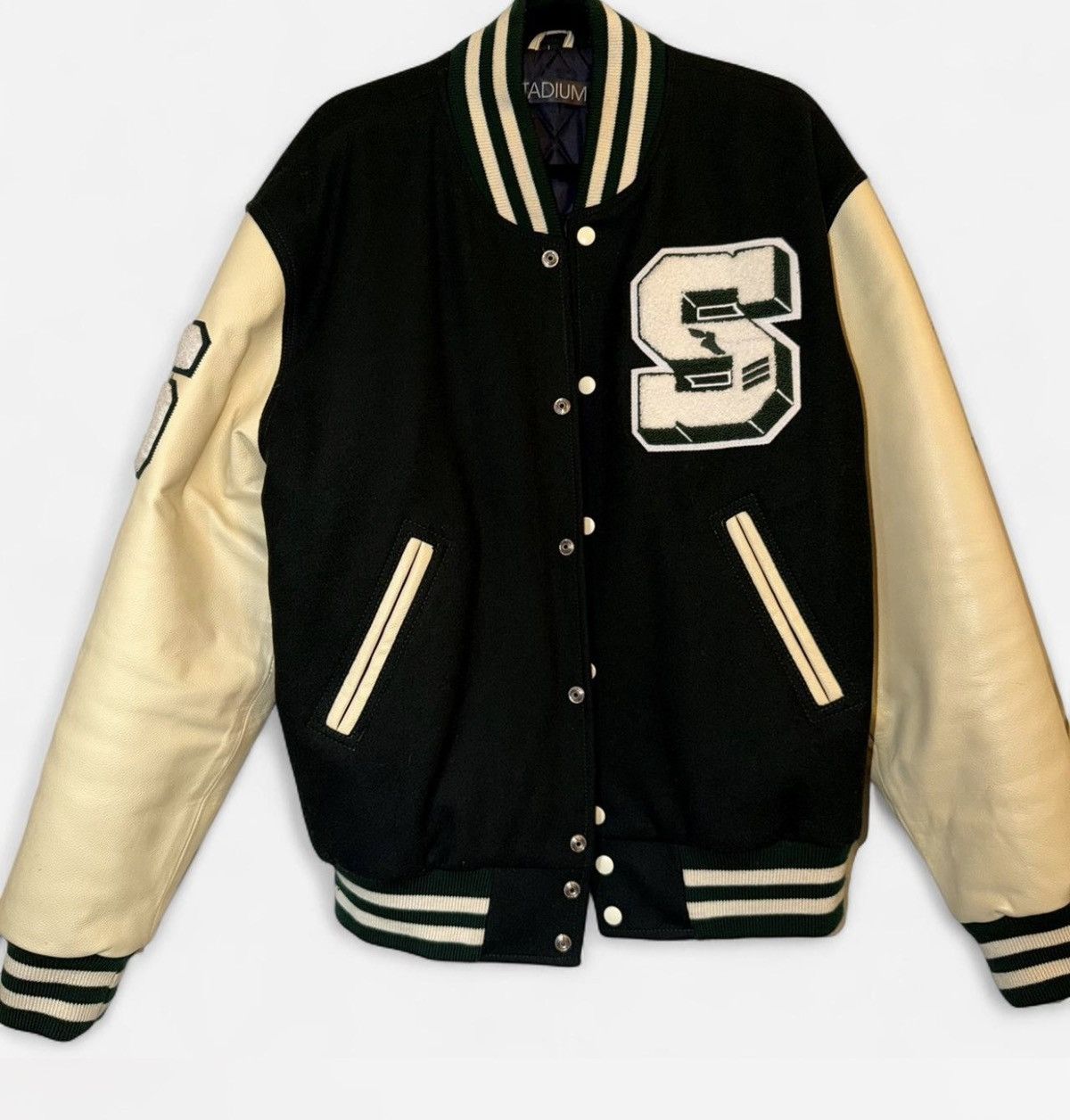 Stadium Goods Mens Long Sleeve Varsity Letterman Jacket