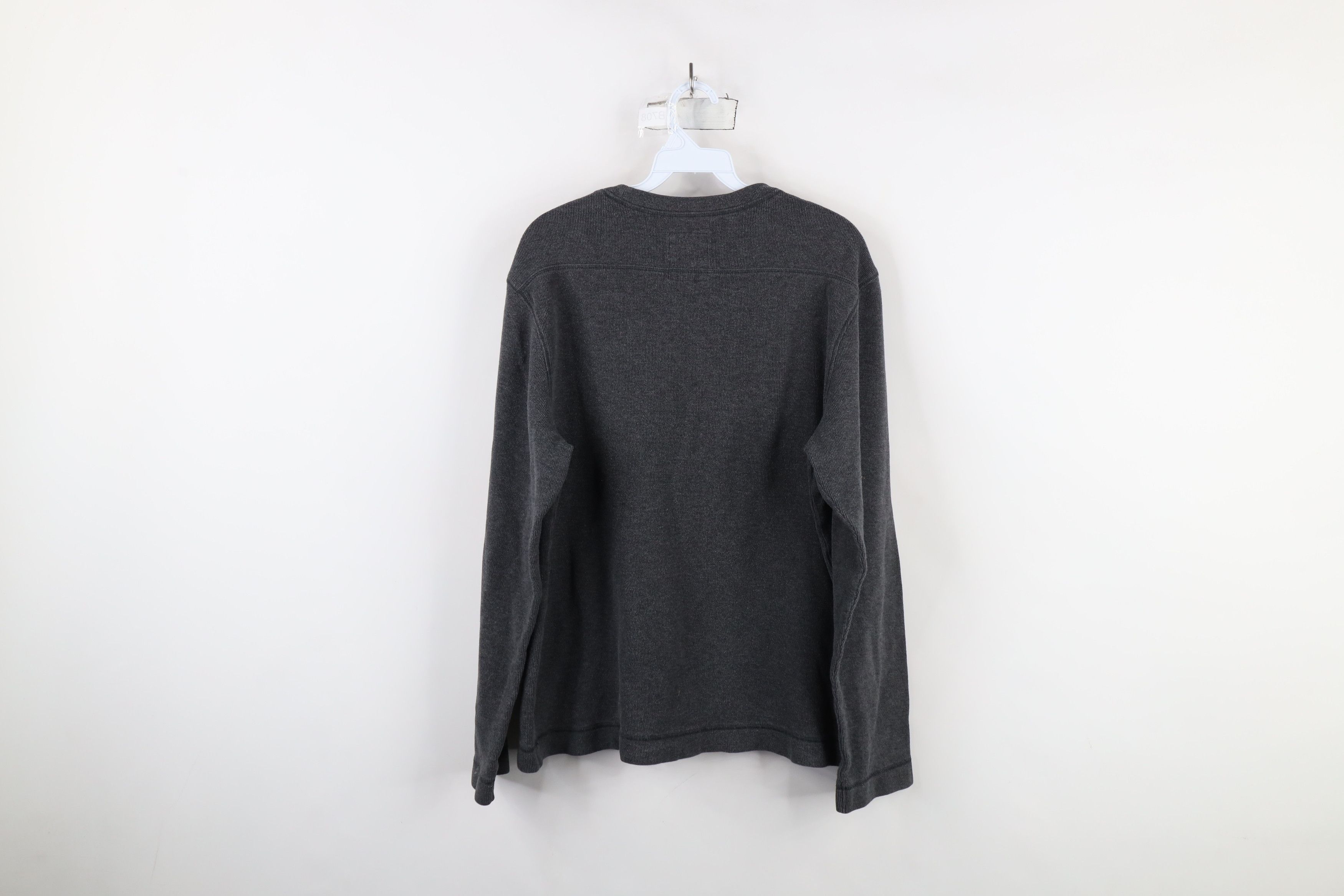 Gap × Vintage Vintage Y2K Gap Heavyweight Ribbed Knit Long Sleeve T-Shirt Size US M / EU 48-50 / 2 - 7 Thumbnail