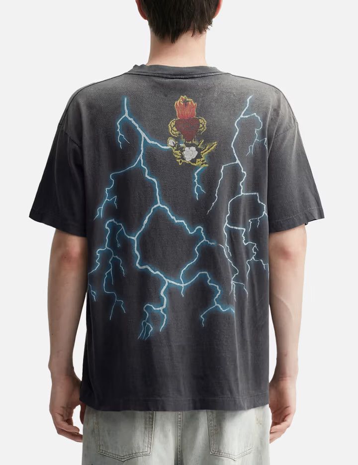 Saint Michael o1mle0326 Maria Short Sleeve Tee Shirt in Black Size US S / EU 44-46 / 1 - 6 Thumbnail