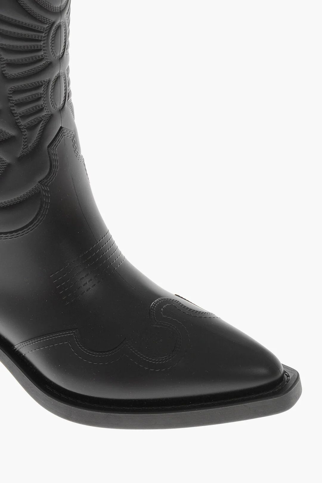 Dior o1mm0326 Rubber Texan Boots in Black Size US 7 / IT 37 - 4 Thumbnail