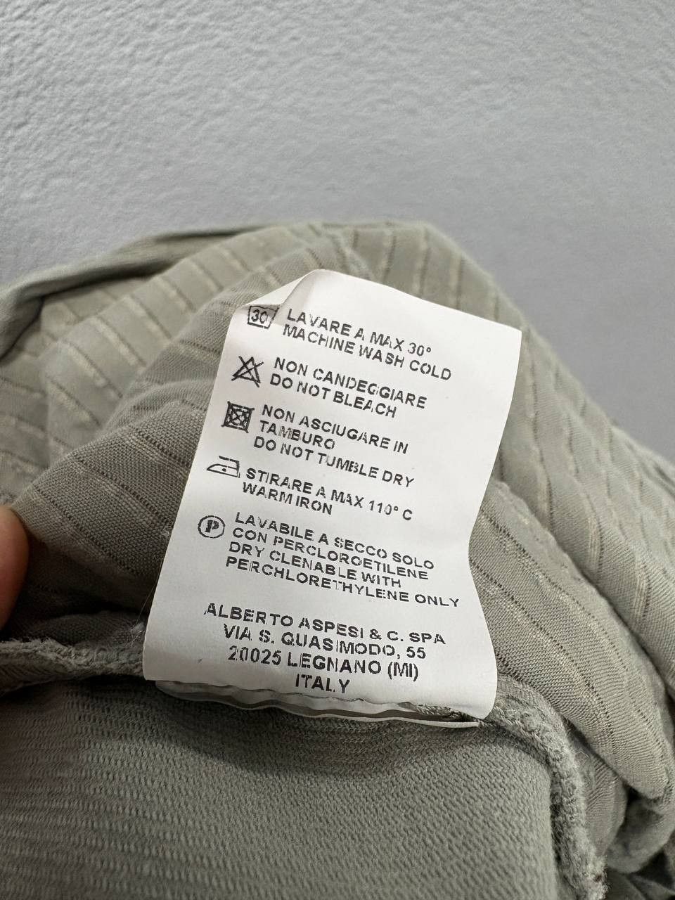 Aspesi Aspesi mens chino casual pants EU 50 / W 34 Size US 34 / EU 50 - 9 Thumbnail