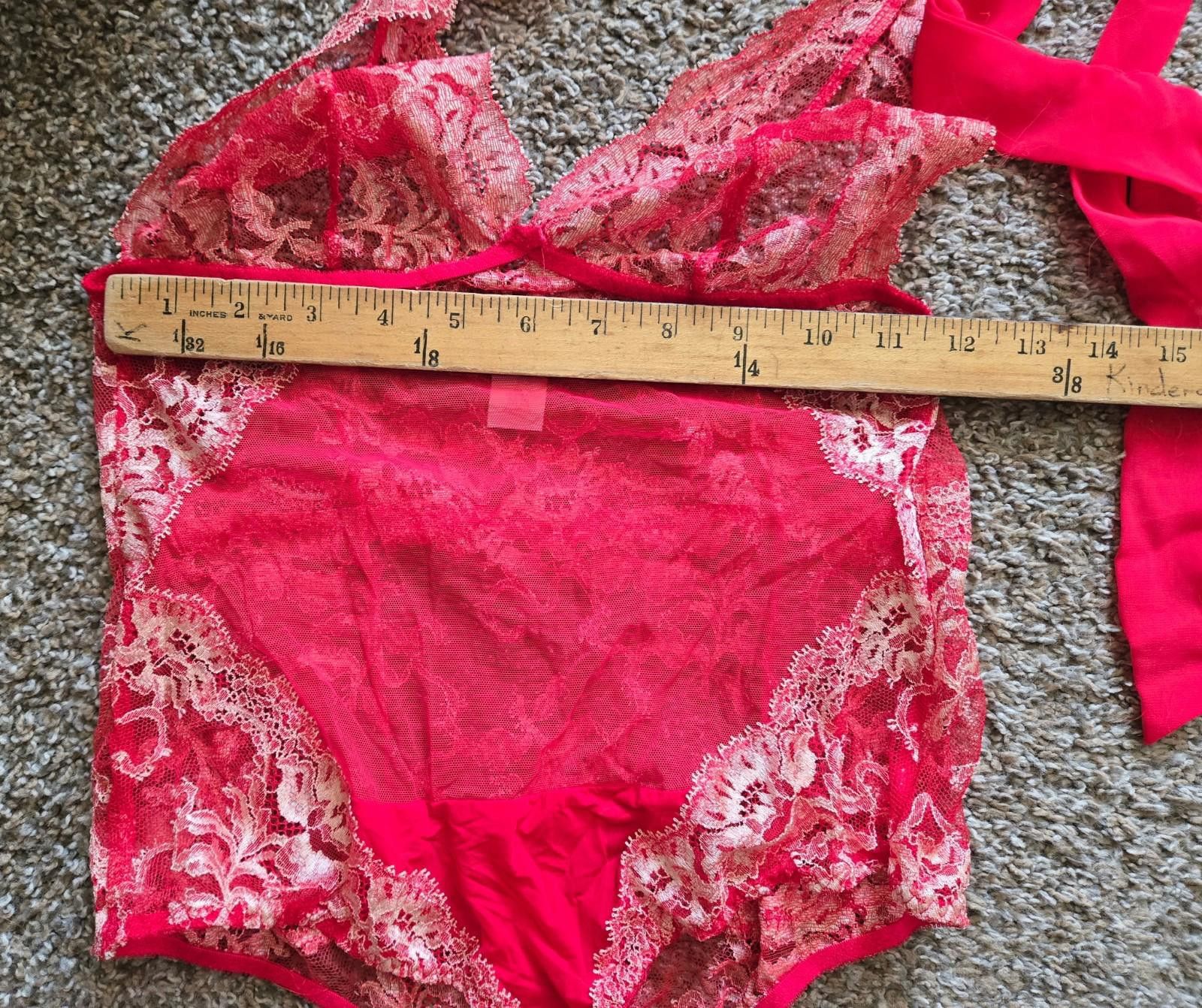 Designer victoria's secret angels Lingerie Thong dress Medium Size ONE SIZE - 4 Thumbnail