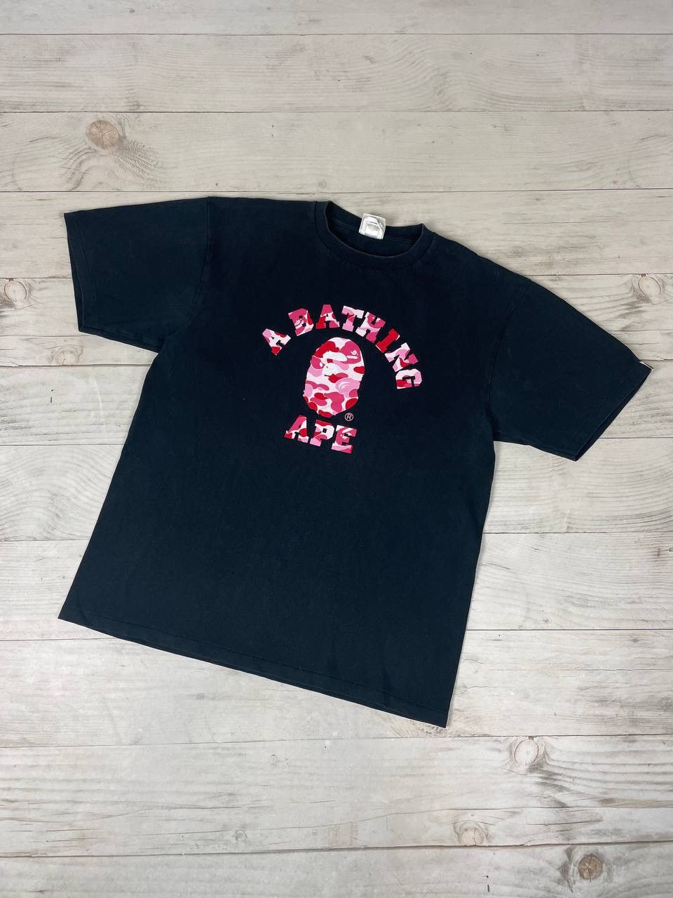 Bape Bape ABC Camo College T Shirt Y2K Skateboard Size US XL / EU 56 / 4 - 1 Thumbnail