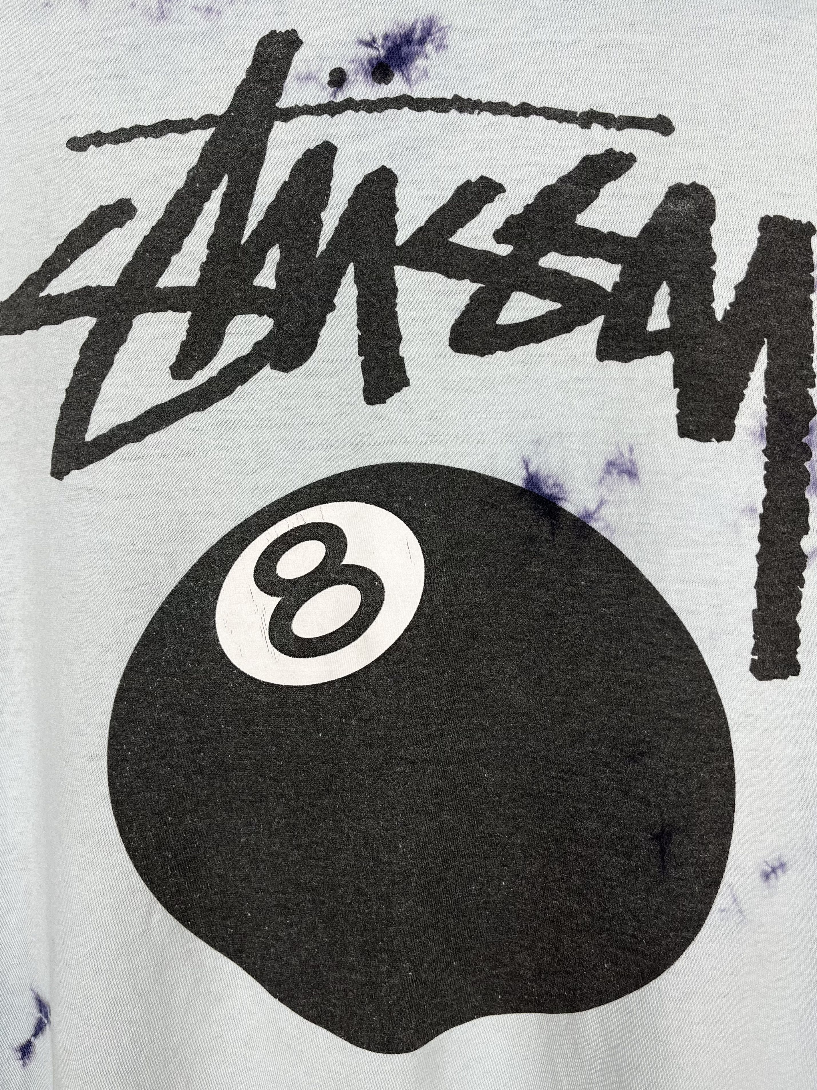 Stussy Vintage Stussy 8 Ball Big Logo Tie-Dye T Shirt 2000’s Size US L / EU 52-54 / 3 - 6 Thumbnail