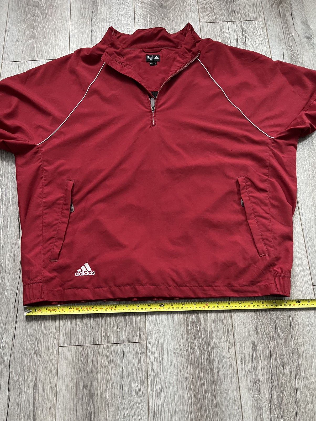 Adidas Vintage Adidas Light Jacket 2004 Climashell Wind Half Zip Size US XL / EU 56 / 4 - 18 Thumbnail