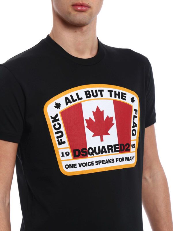 Dsquared2 o1mle0126 Logo T-Shirt in Black Size US S / EU 44-46 / 1 - 5 Thumbnail