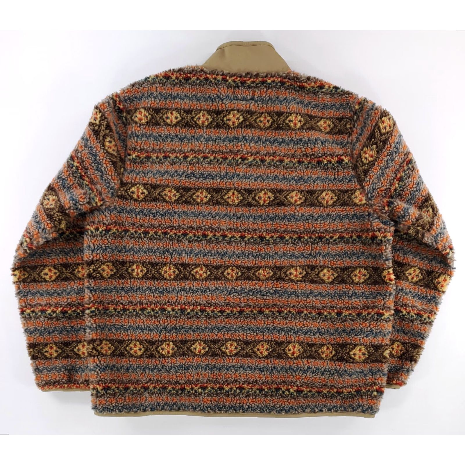 J.Crew J.CREW Nordic All Weather Designs Deep Pile Fleece 1/4 Zip Aztec Mens XXL Pullover Multicolor Aztec 1/4 Zip Men 2XL Size US XXL / EU 58 / 5 - 3 Thumbnail