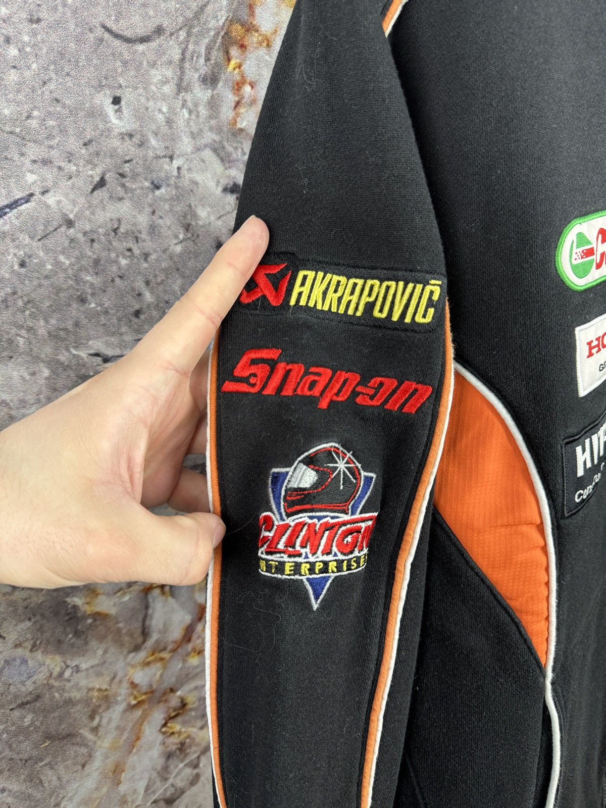 Honda Honda Racing Castrol Hitachi Zip Hoodie Motorsport Size L Size US L / EU 52-54 / 3 - 7 Thumbnail