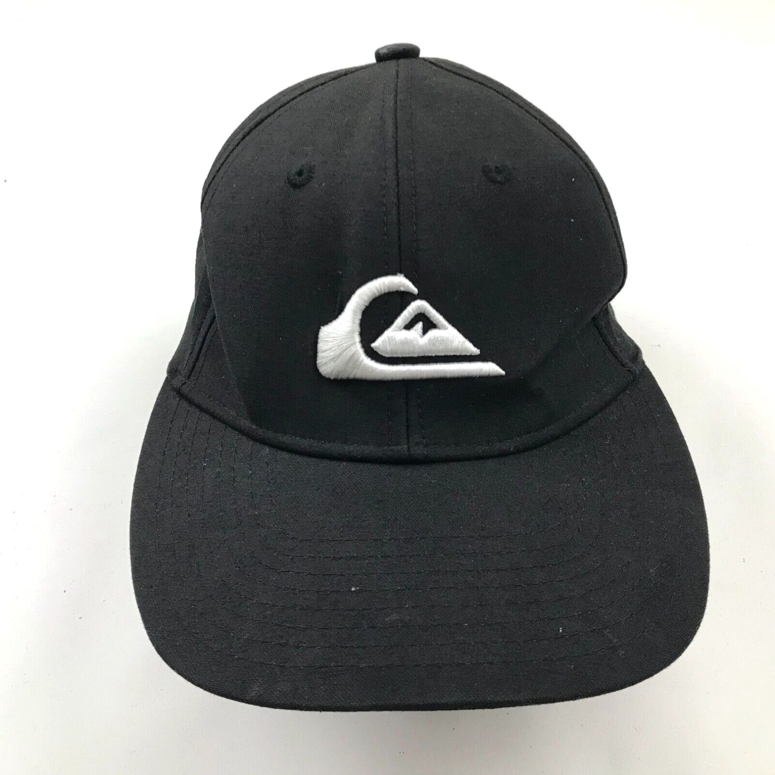 Quiksilver Quicksilver Hat Cap Stretch Fit Black White Adult Casual ...