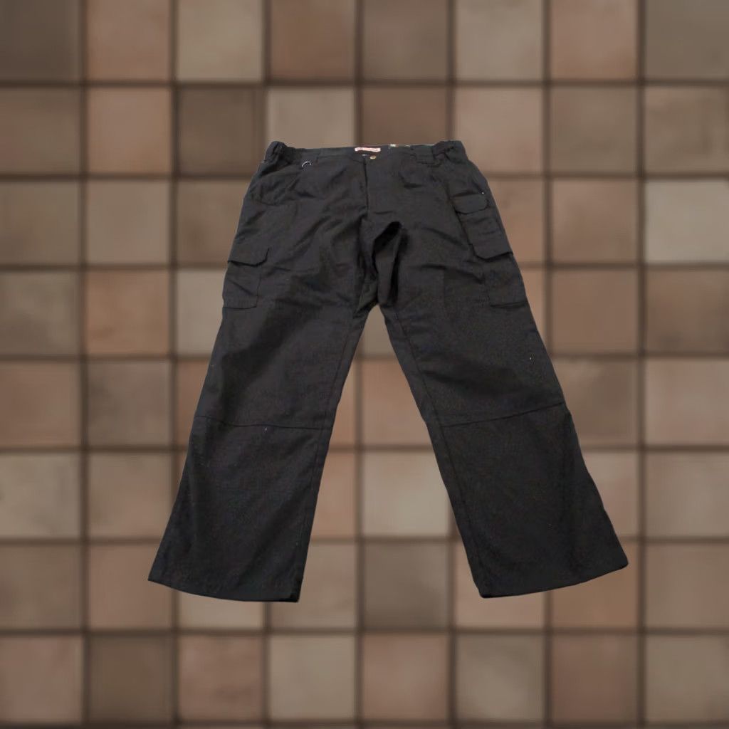 Vintage 5.11 Tactical Pants Men 40 X 32 Taclite Pro Hiking Tech Utility Work Outdoor NEW Pants Mens 40 Black Cargo Straight Inseam 32 Canvas Cotton Polyester Size US 39 - 1 Thumbnail