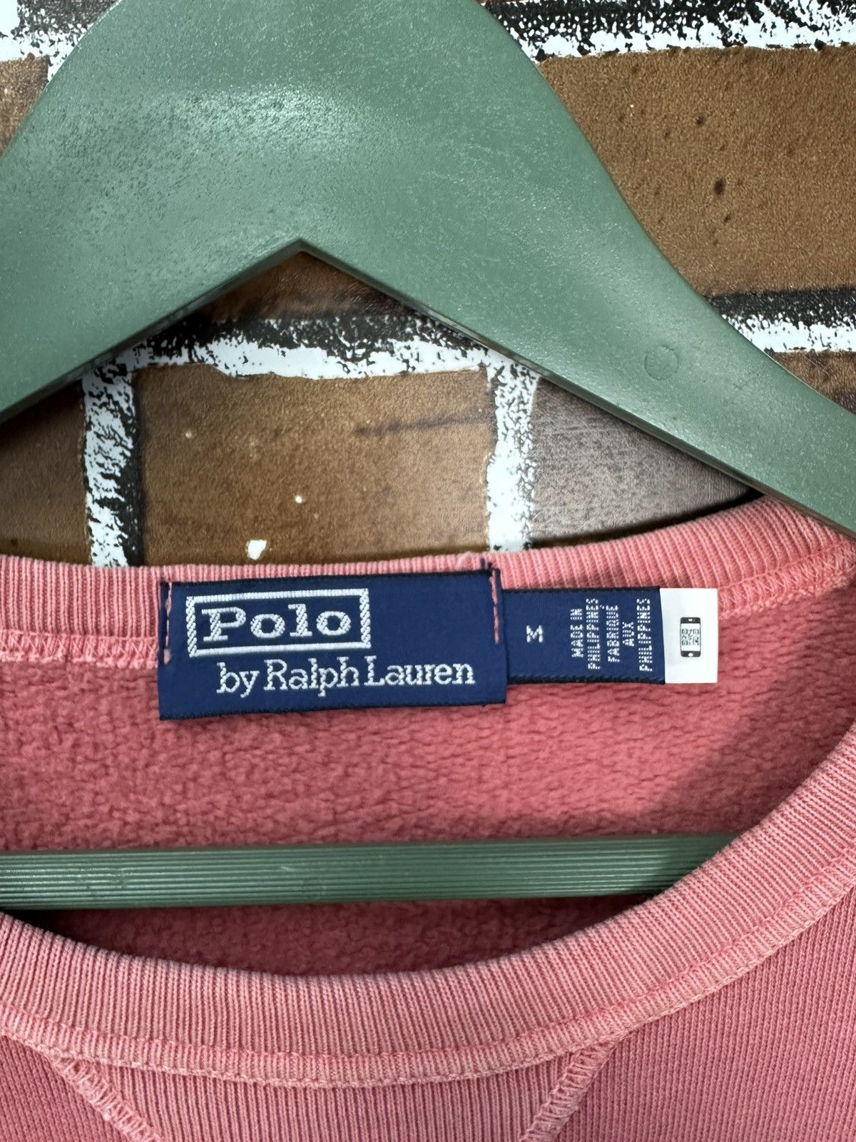 Polo Ralph Lauren Vintage US Polo Ralph Lauren Faded Bleach Crewneck Z401 Size US M / EU 48-50 / 2 - 9 Thumbnail