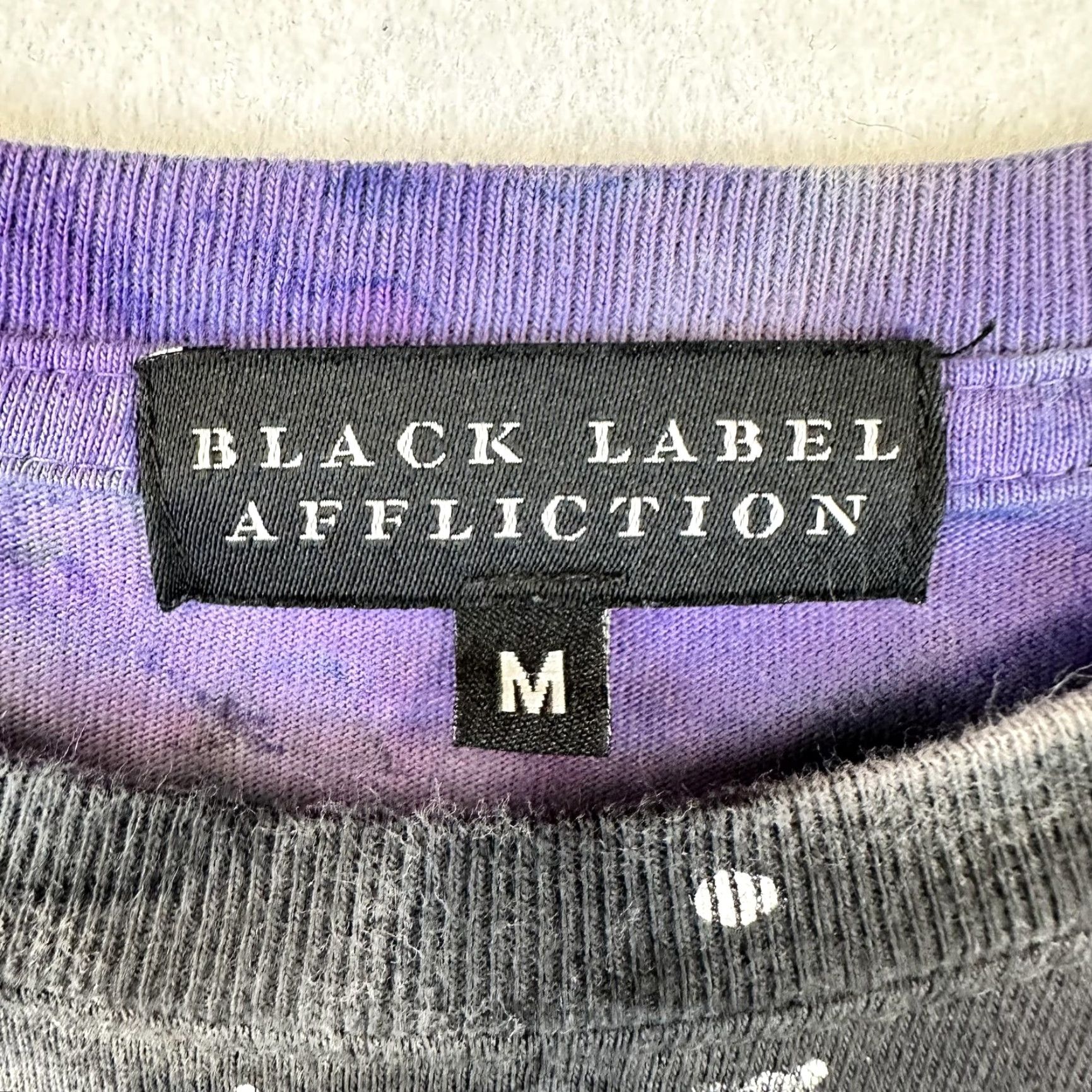 Affliction Affliction Black Label Shirt Mens Medium Tie Dye Skull Headdress Graphic Tee Size US M / EU 48-50 / 2 - 7 Thumbnail
