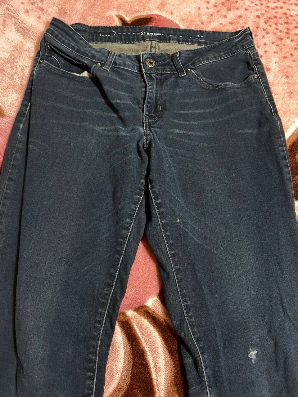 Levi's Vintage LEVI'S DEEP DENIM JEANS STRAIGHT SLIM STRETCH Size US 31 - 4 Thumbnail