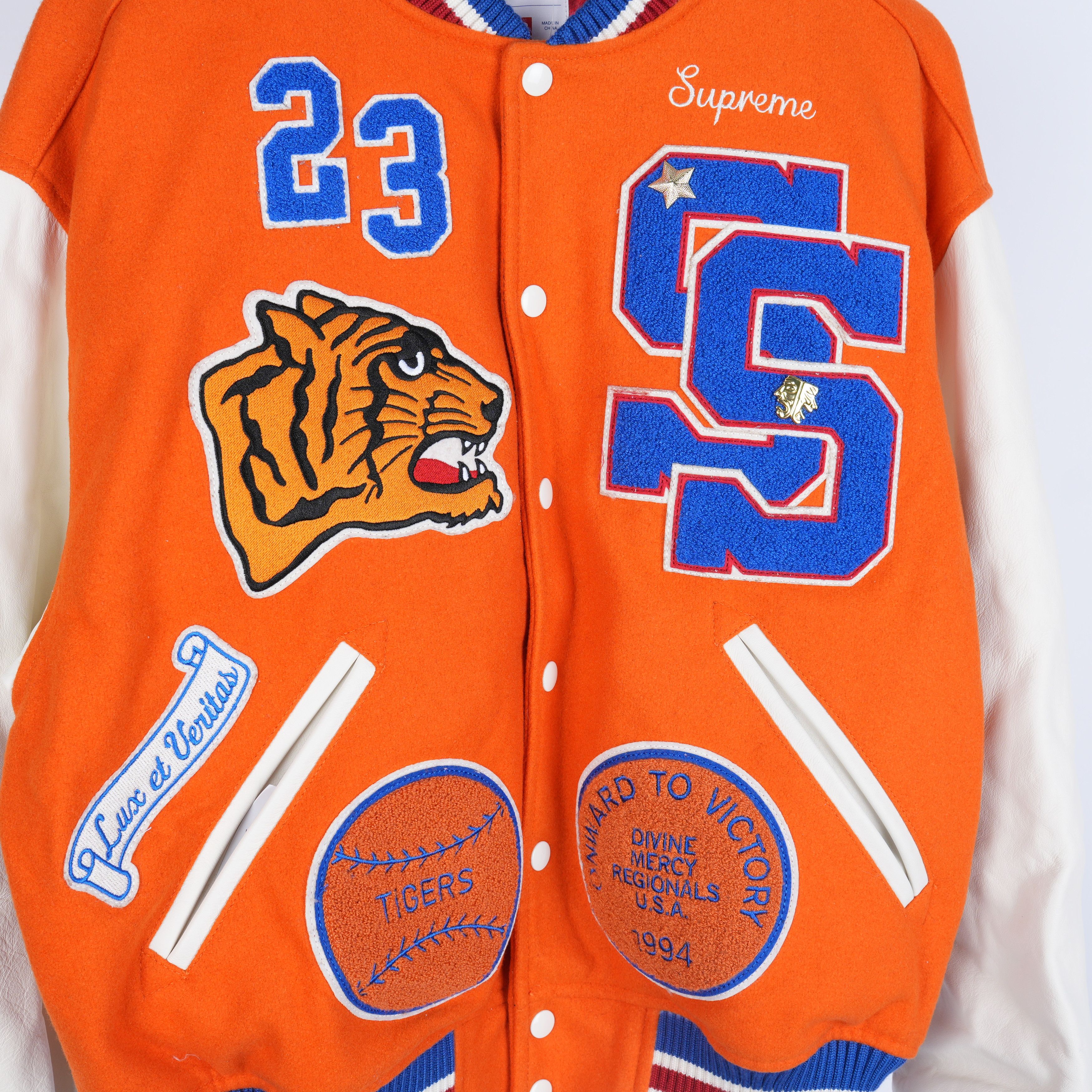 Supreme Supreme 94 Varsity Jacket NWT Size US L / EU 52-54 / 3 - 4 Thumbnail