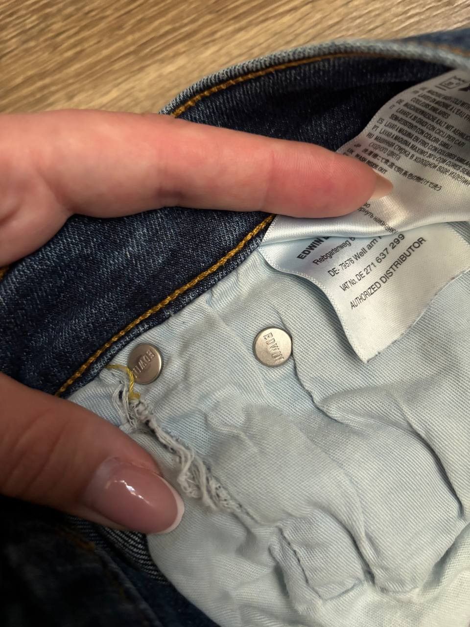 Edwin Vintage Edwin selvedge jeans Size US 31 - 11 Thumbnail