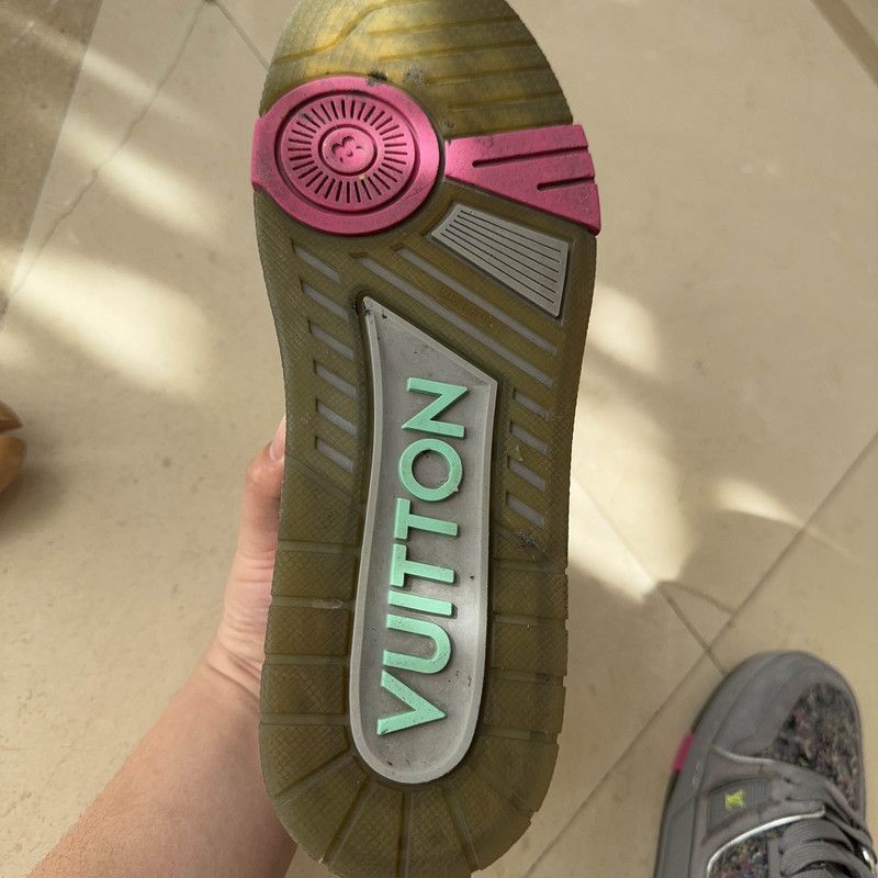 Louis Vuitton Louis Vuitton Trainer Deep Gray Fashion Sneakers -2508 Size US 9.5 / EU 42-43 - 9 Thumbnail