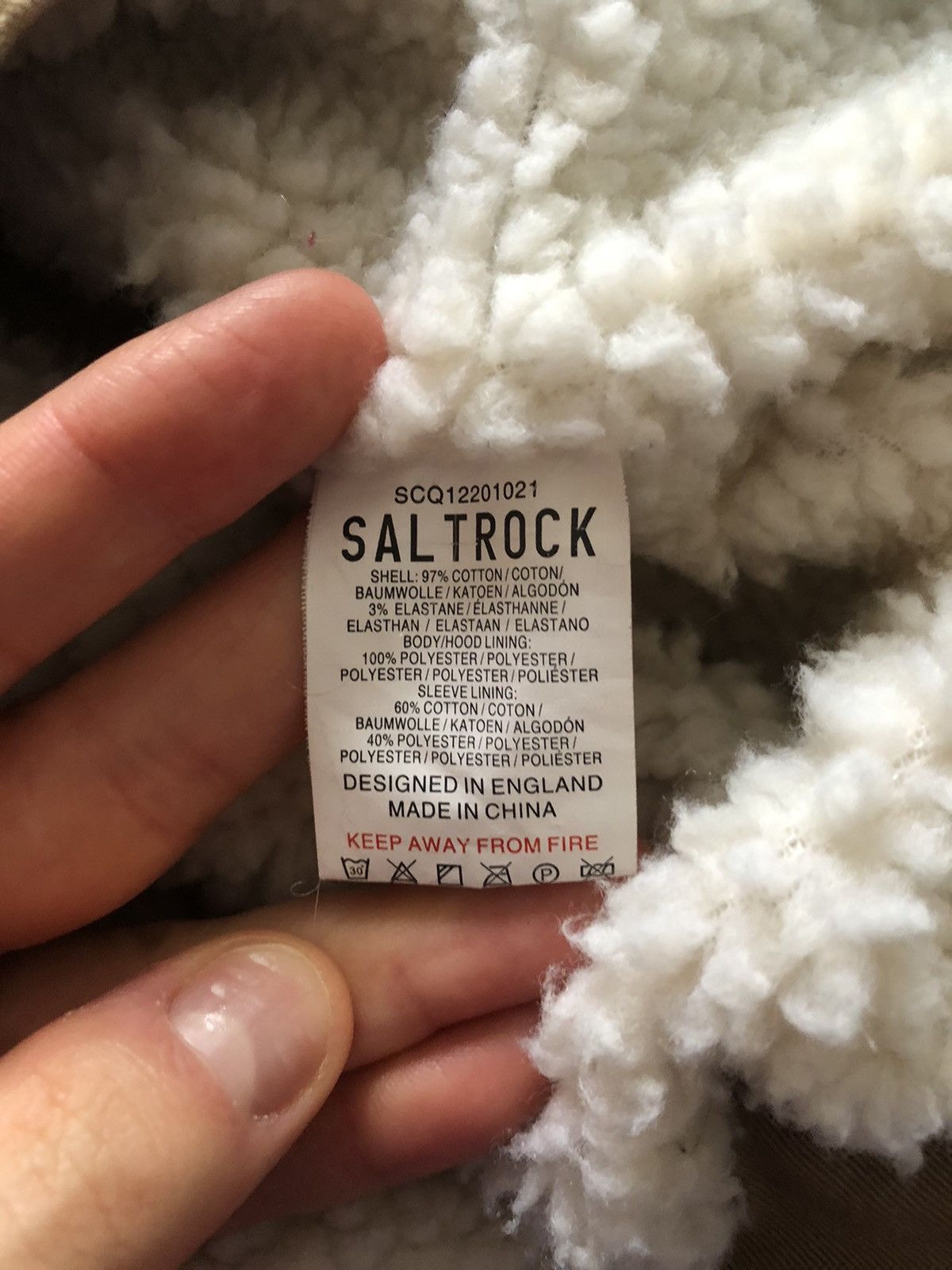 Vintage SALTROCK WORKWEAR QUALITY JACKET Size US M / EU 48-50 / 2 - 5 Thumbnail