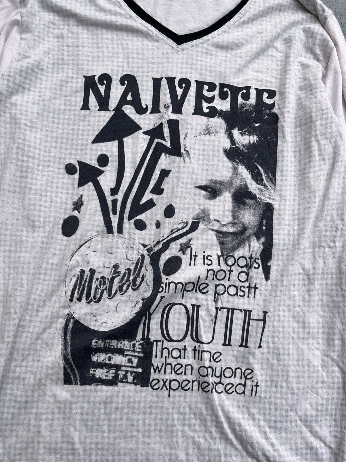 20471120 × Hysteric Glamour × Japanese Brand JAPANESE TKMIXPICE POEM GOTHIC LONGLSEVEE Y2K PUNK Size US S / EU 44-46 / 1 - 5 Thumbnail