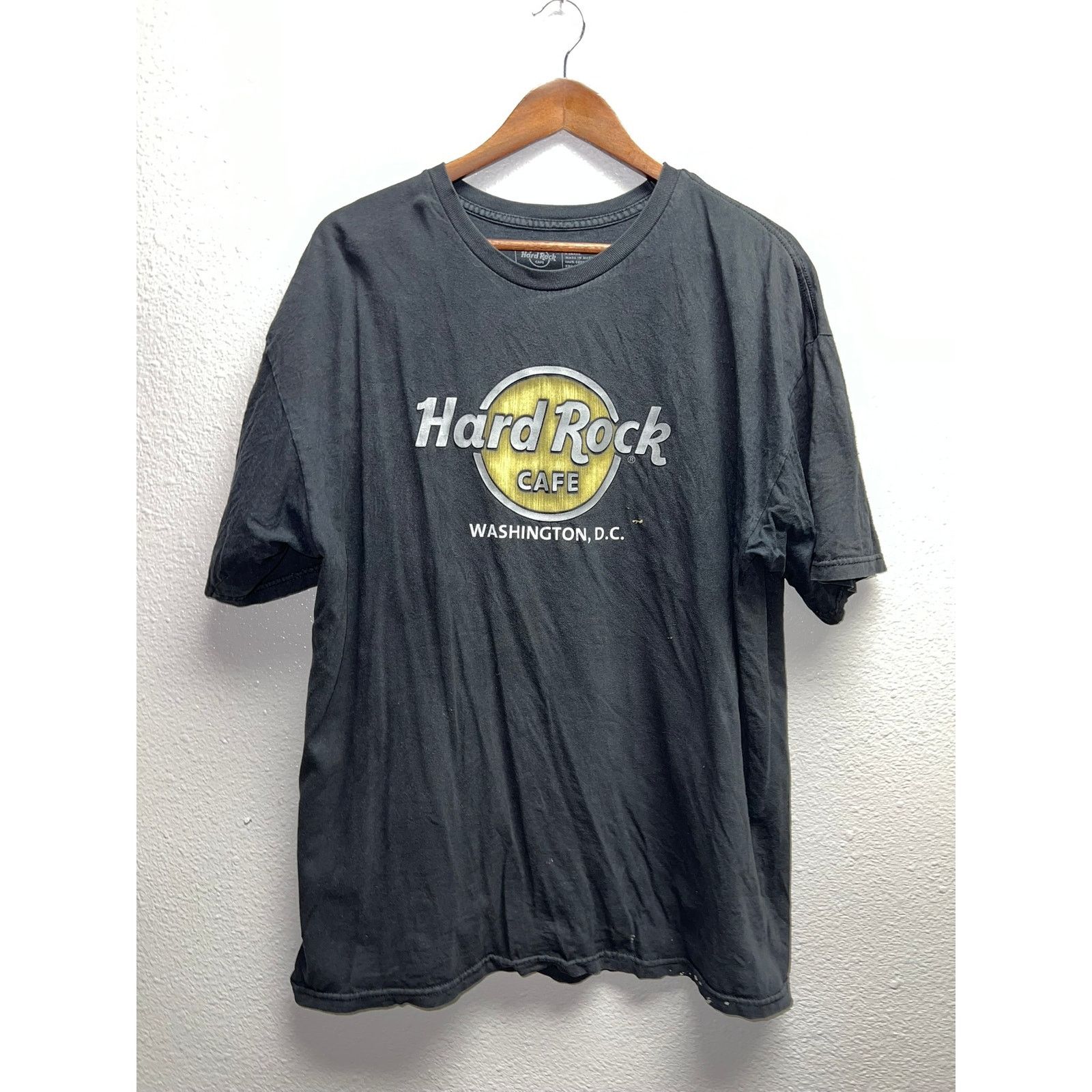 Hard Rock Cafe Hard Rock Cafe Washington DC Shirt Black Graphic Tee Large Size US L / EU 52-54 / 3 - 1 Thumbnail