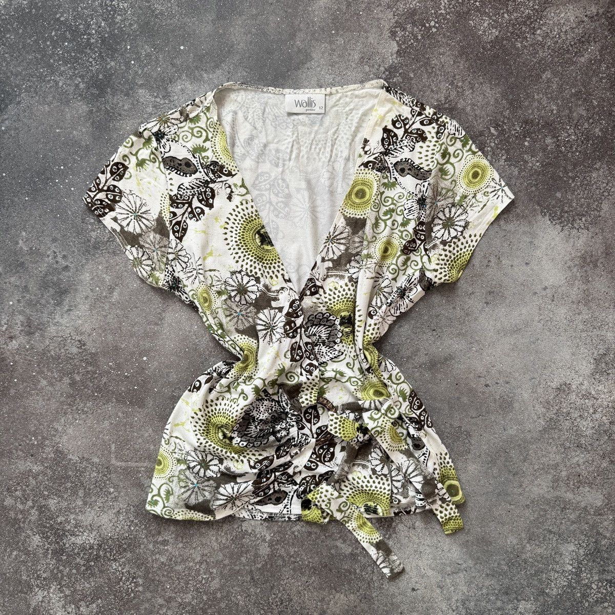 Hysteric Glamour 2000’s Aesthetic Vintage Y2K Boho Floral Print Blouse Size L / US 10 / IT 46 - 1 Thumbnail