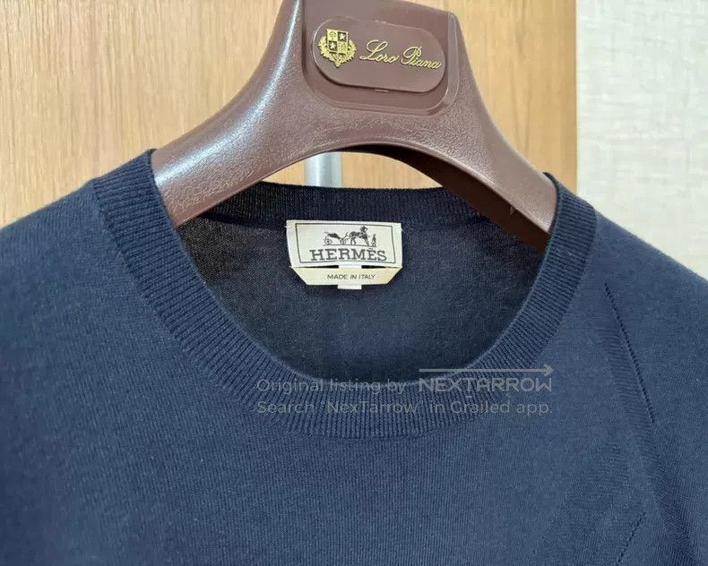 Hermes Hermes Men's Knitted Sweater Size US S / EU 44-46 / 1 - 3 Thumbnail