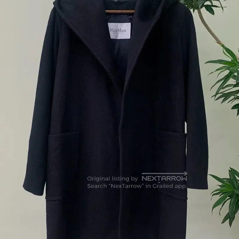 Max Mara MaxMara Elegant Black Women's Coat . Size S / US 4 / IT 40 - 2 Thumbnail