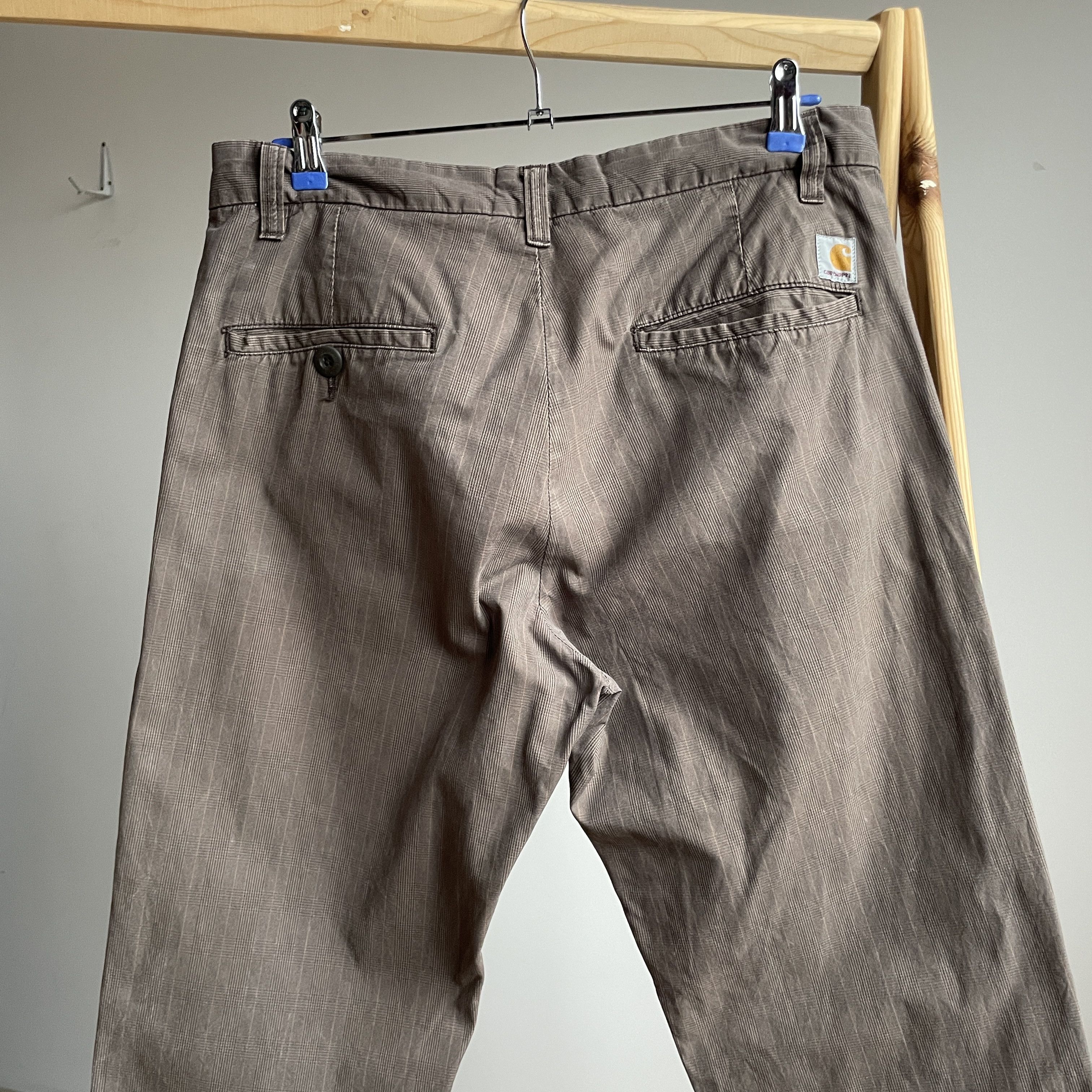 Carhartt Carhartt Primary Vintage Checkered Straight Pants Size 34x32 Size US 34 / EU 50 - 4 Thumbnail