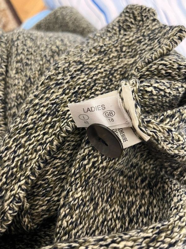 Fabiana Filippi Fabiana Filippi Wollen Cardigan Size XL / US 12-14 / IT 48-50 - 12 Thumbnail