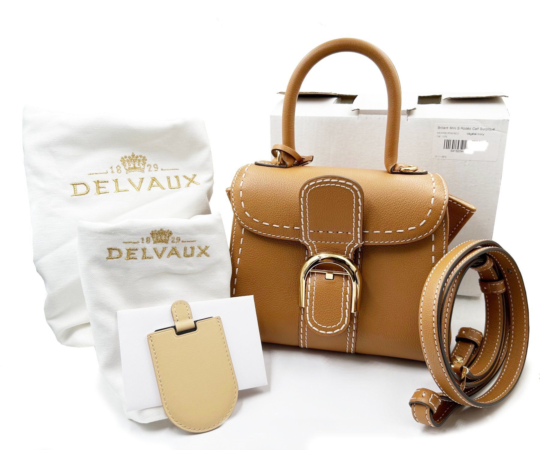 Delvaux Delvaux Brand New Brilliant Surpique Mini Crossbody Bag Size ONE SIZE - 2 Thumbnail