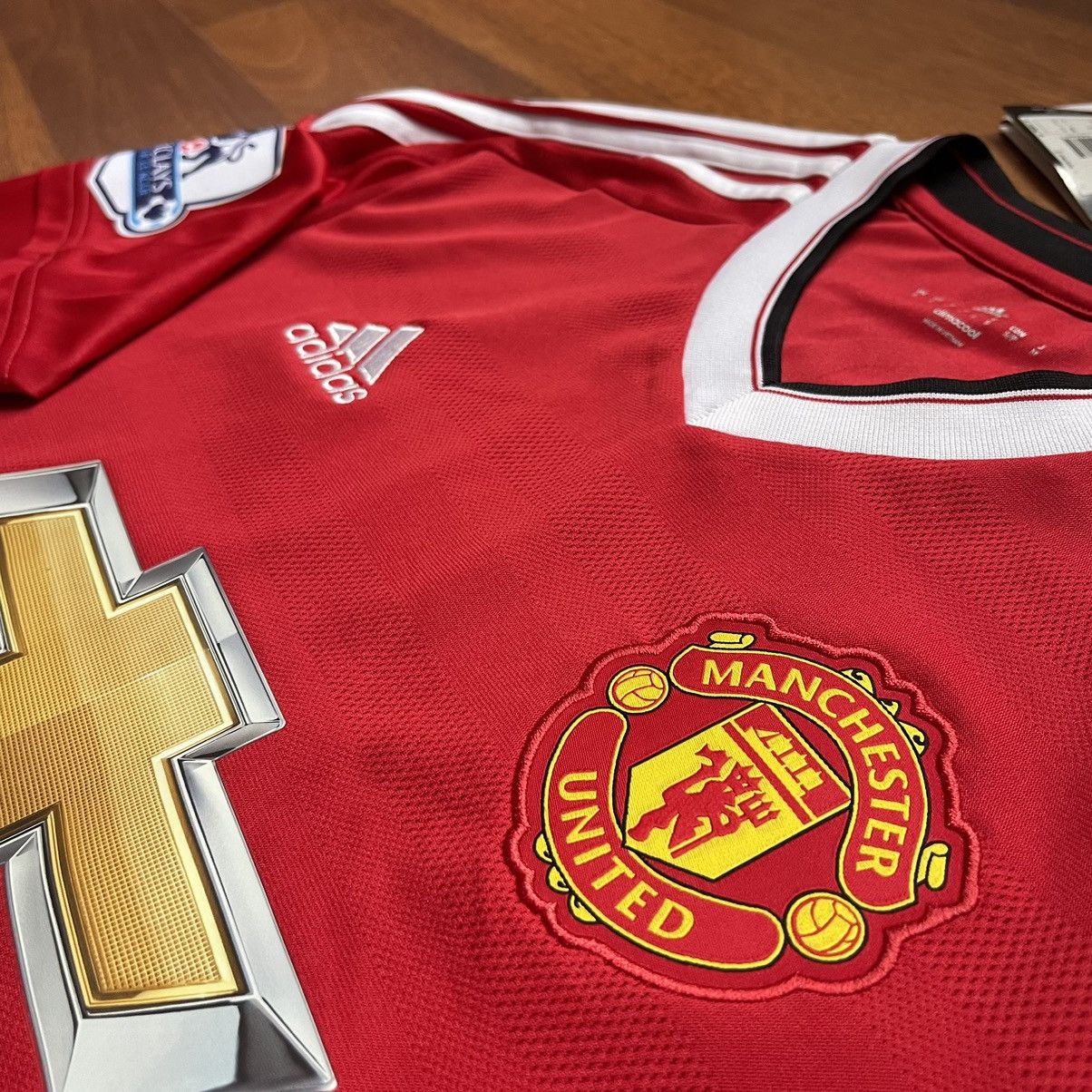 Adidas × Vintage MANCHESTER UNITED ADIDAS 2015/2016 SOCCER JERSEY #10 ROONEY Size US S / EU 44-46 / 1 - 6 Thumbnail