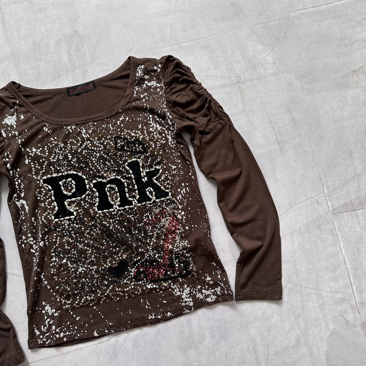Hysteric Glamour × If Six Was Nine × Japanese Brand Y2K Punk Hysteric Glamour Style Rhinestones Long Sleeve Size M / US 6-8 / IT 42-44 - 3 Thumbnail