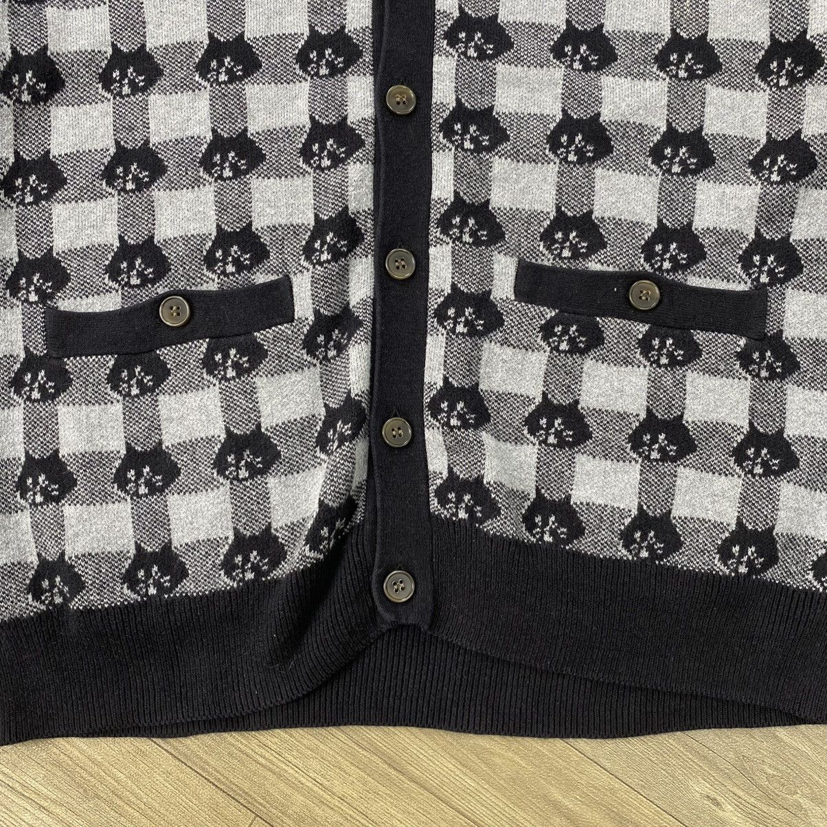 Issey Miyake Vintage Issey Miyake Ne-net Cat Full Print Logo Cardigans Size US M / EU 48-50 / 2 - 4 Thumbnail