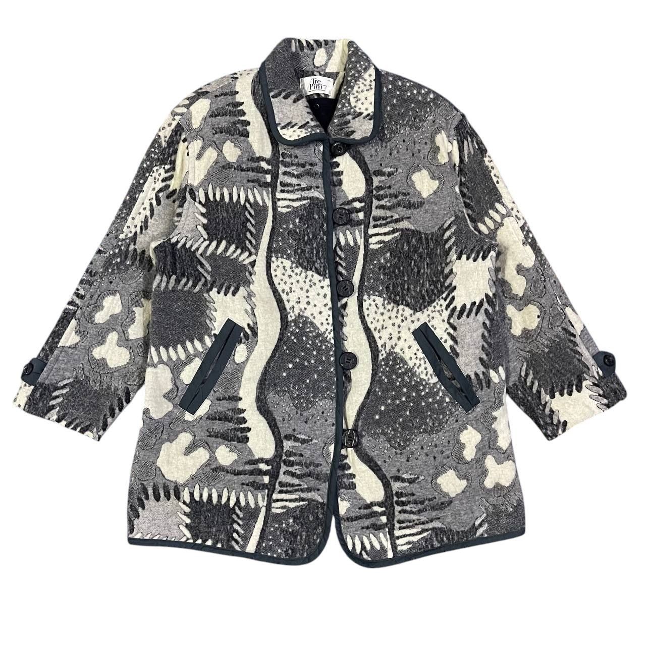 Japanese Brand Tre Pini Coat Rare Design Made in Japan Size US M / EU 48-50 / 2 - 1 Thumbnail
