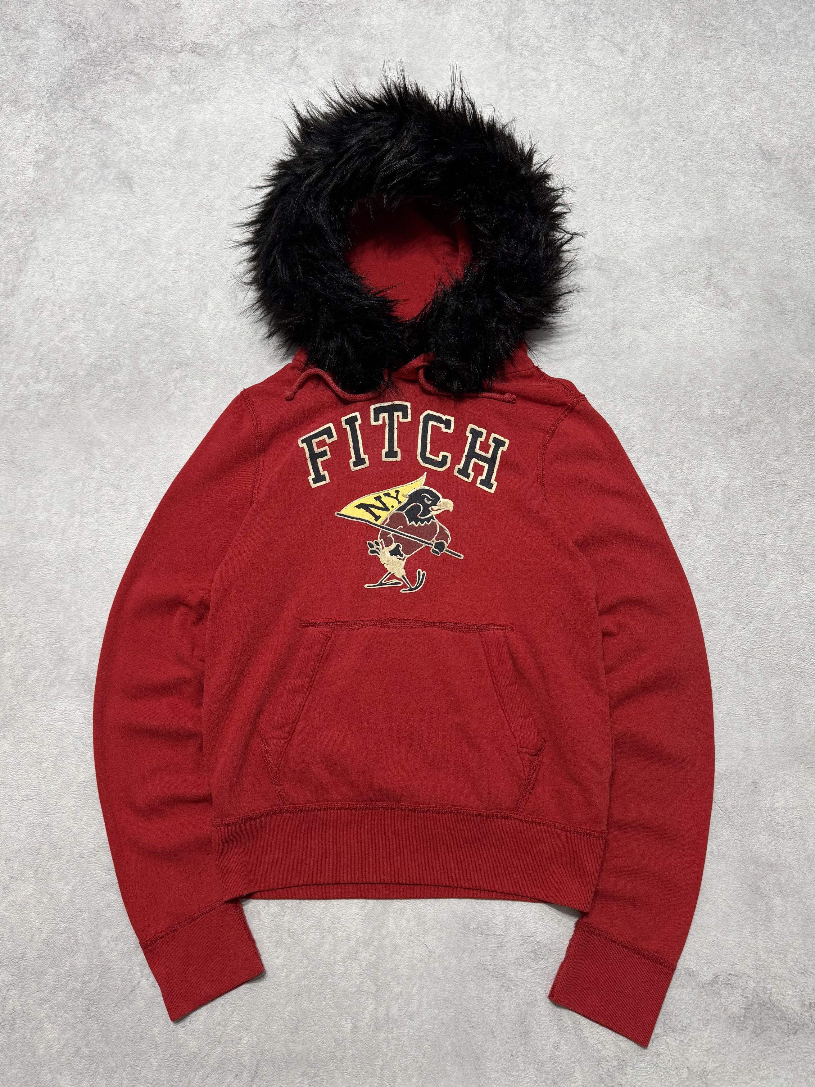 Abercrombie & Fitch Abercrombie and Fitch Y2K Fur Hoodie Hysteric Glamour Style Size US M / EU 48-50 / 2 - 1 Thumbnail