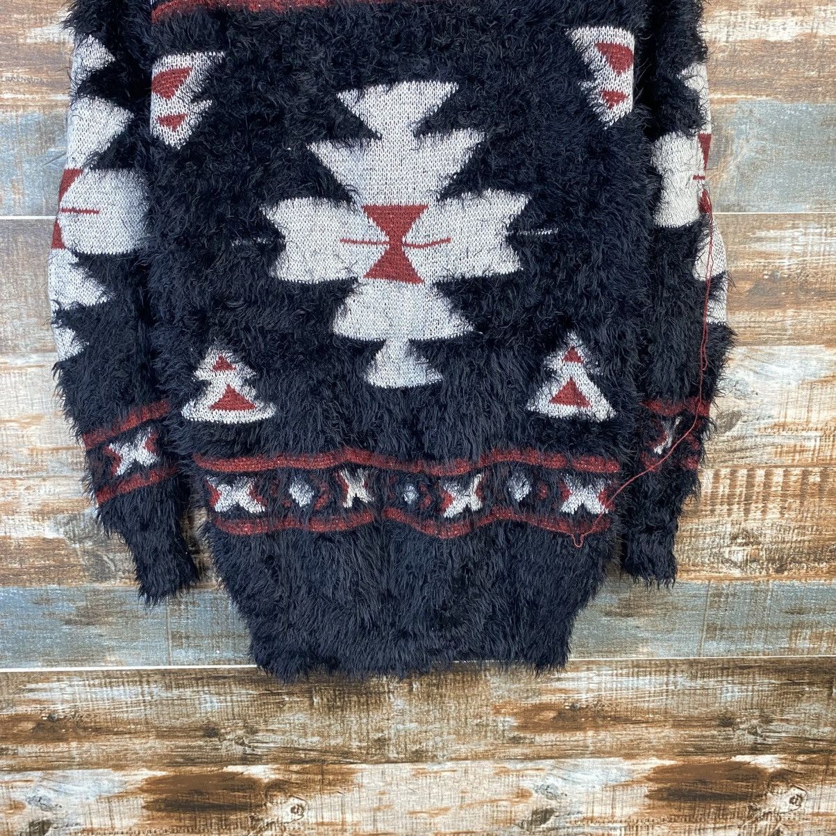 Homespun Knitwear DL Gorge Black Mohair Knitwear #C1107 Size M / US 6-8 / IT 42-44 - 15 Thumbnail